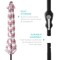 Best Choice Products 10ft Outdoor Steel Striped Market Patio Umbrella w/ Crank, Tilt Push Button, 6 Ribs